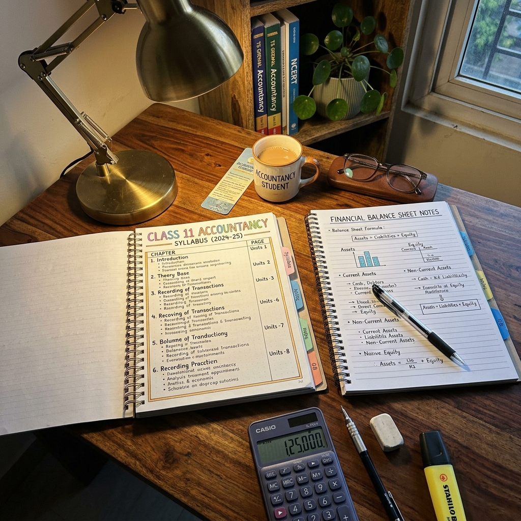 Class 11 Accountancy Syllabus 2026-27