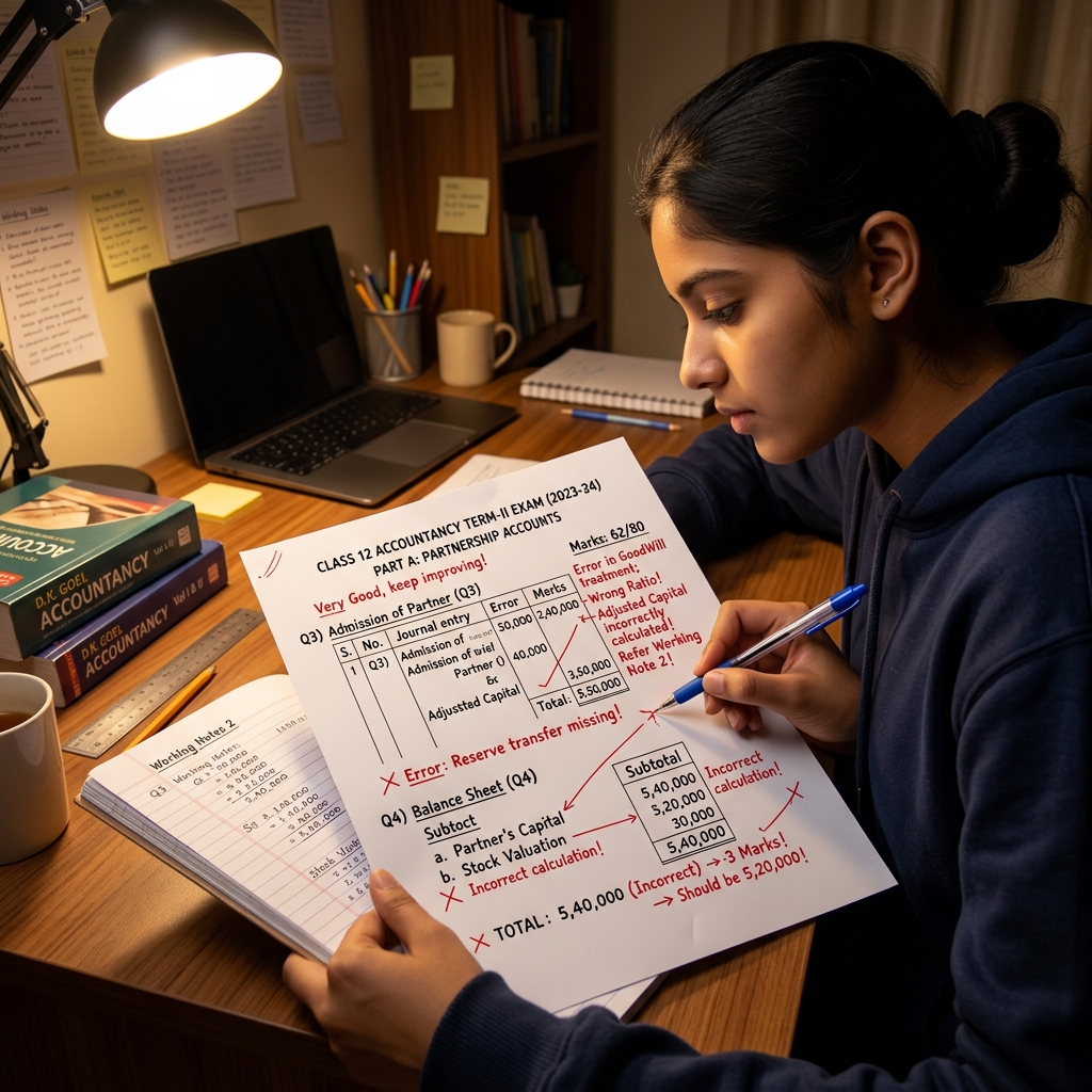 Common Mistakes Class 12 Accountancy